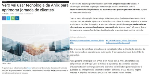 Anlix na Teletime